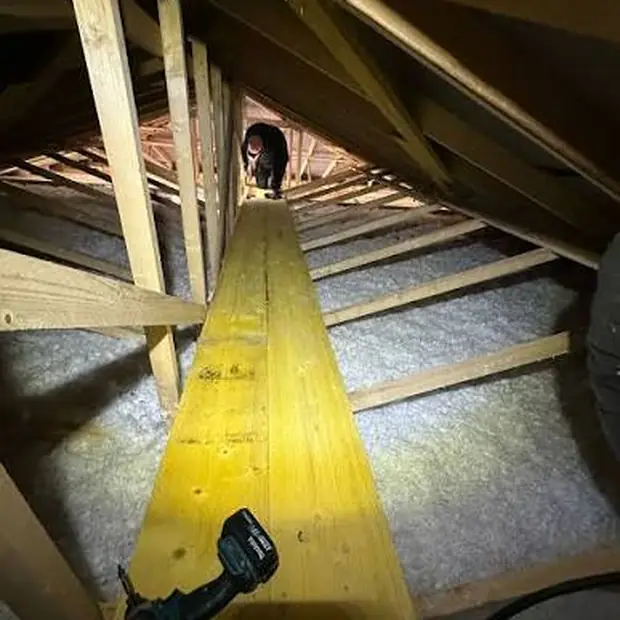 Isolation de combles par l'intérieur